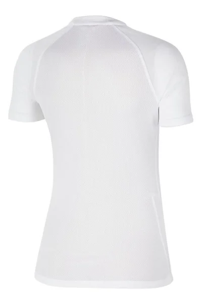 Bílé dámské tričko Nike Strike 21 W CW3553-100