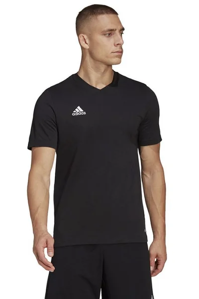 Černé pánské tričko Adidas Entrada 22 Tee M HC0448