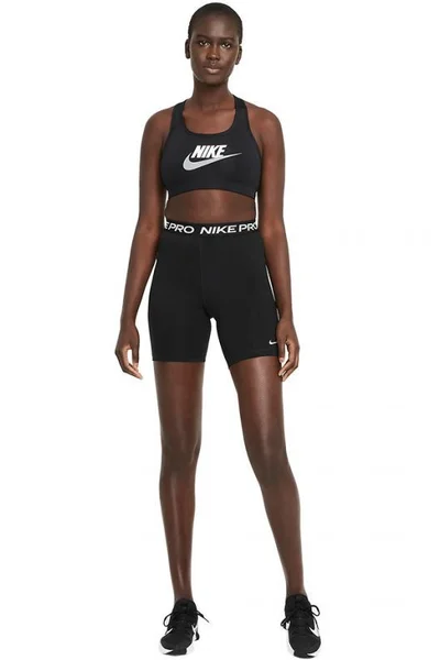 Černá Dri-FIT sportovní podprsenka pro ženy - Nike