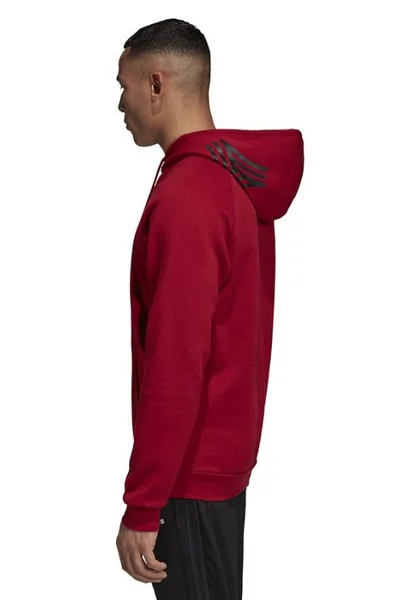 Červená pánská mikina Adidas Tango Sweat Hoody M DZ9613