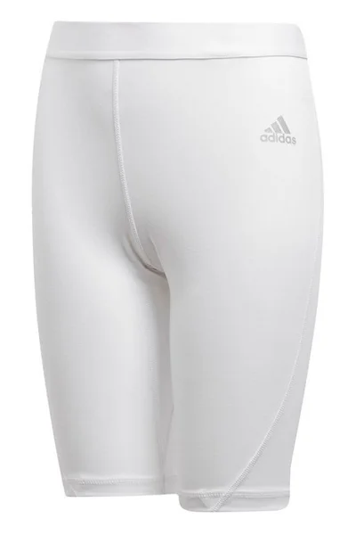 Bílé juniorské fotbalové šortky Adidas ASK Short Tight CW7351
