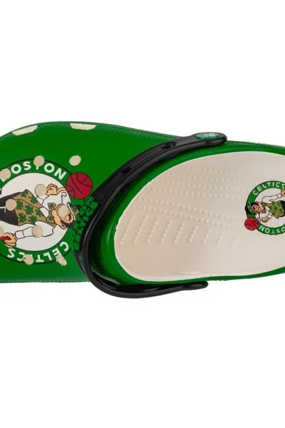 Crocs Classic NBA Boston Celtics zelené sandály