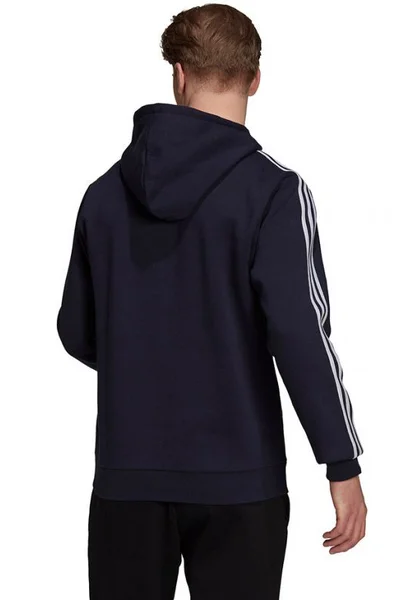 Sportovní pánská mikina adidas Essentials Hoodie navy blue