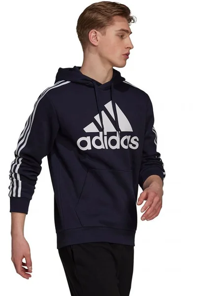 Sportovní pánská mikina adidas Essentials Hoodie navy blue