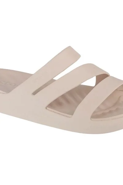 Žabky Crocs Getaway Strappy Sandal W – béžové