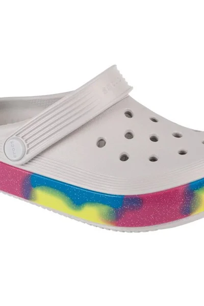 Crocs Glitter Kids Clog - Dětské žabky se třpytkami