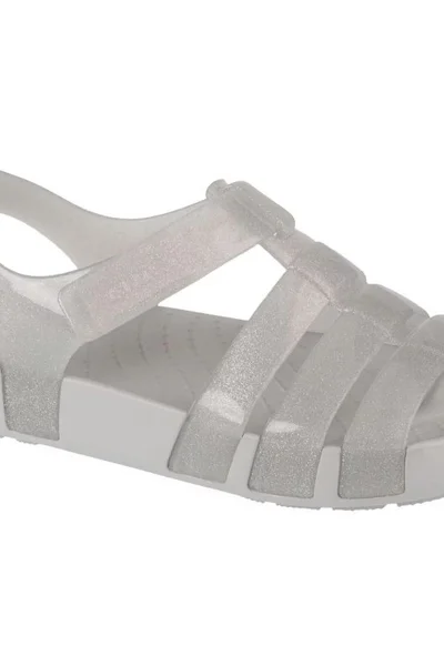 Crocs Isabella Glitter dětské sandály pro dívky