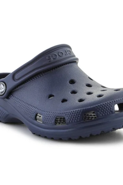 Crocs Dětské Klasické Pantofle - Tmavě Modré