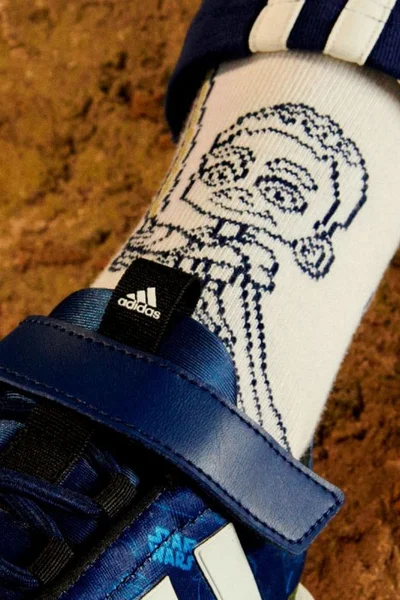 Adidas Star Wars Young Jedi dětské kotníkové ponožky - 3 páry