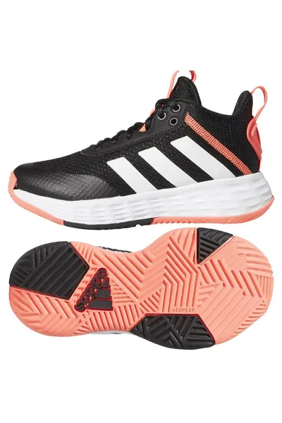 Černá dětská basketbalová obuv Adidas Ownthegame 2.0 Jr GZ0619