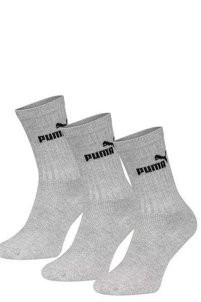 Pánské ponožky 3-pack Puma 883296 Crew Sock A'3 35-46