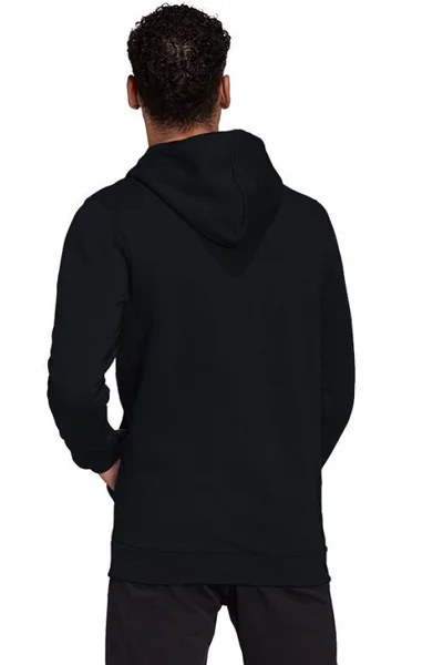 Adidas Pánská Černá Mikina s Kapucí Essentials Hoodie