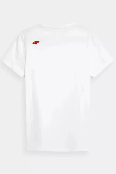 Klasické pánské tričko 4F s krátkým rukávem