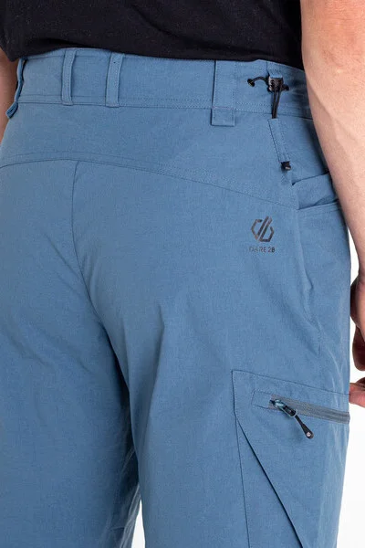 Modré pánské trekingové kalhoty Dare2B DMJ409 Tuned In II  Q1Q