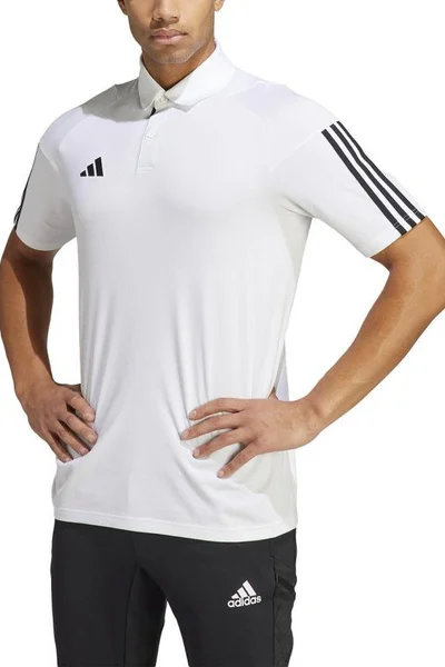 Adidas Tiro pánské bílé polo tričko Competition Polo