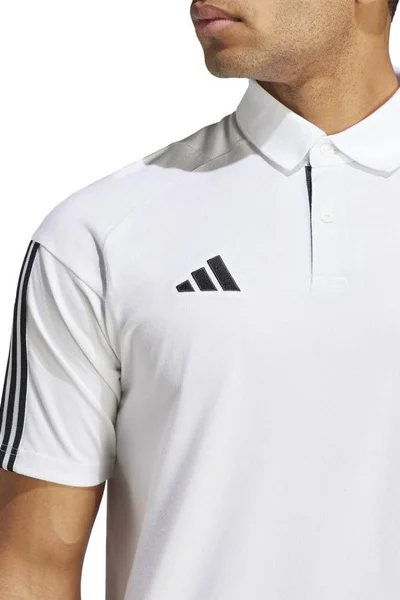 Adidas Tiro pánské bílé polo tričko Competition Polo