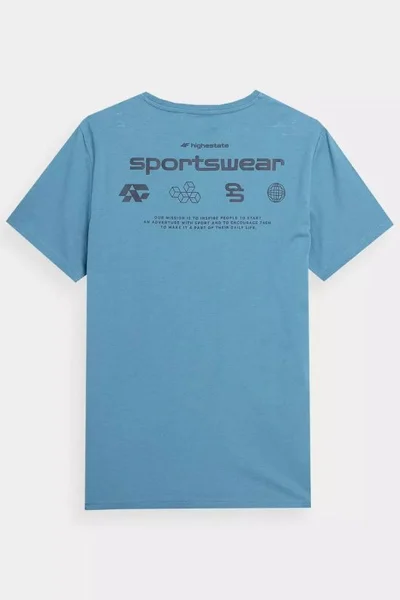 Pohodlné sportovní tričko pro muže od 4F