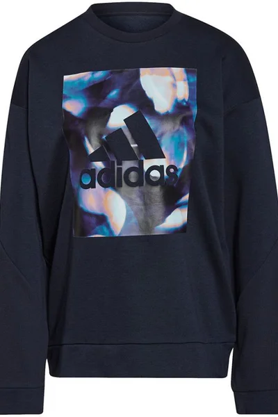 Moderní dámská mikina adidas Soft Knit s grafikou