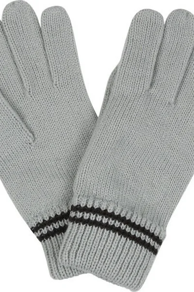 Teplé šedé zimní rukavice pro pány - Regatta Balton III