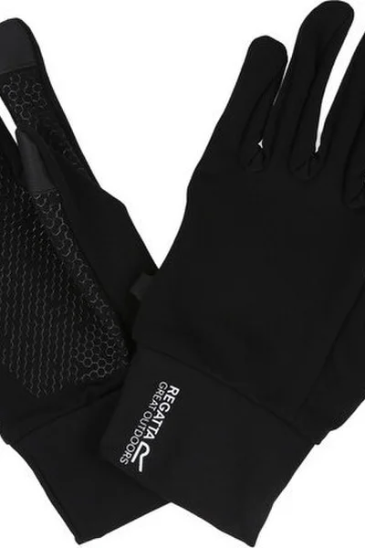 Unisex černé rukavice Regatta