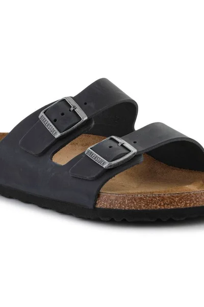 Žabky Birkenstock Arizona - Kožené s korkovou stélkou