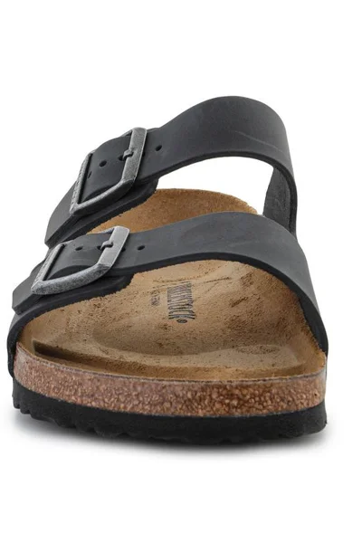 Žabky Birkenstock Arizona - Kožené s korkovou stélkou