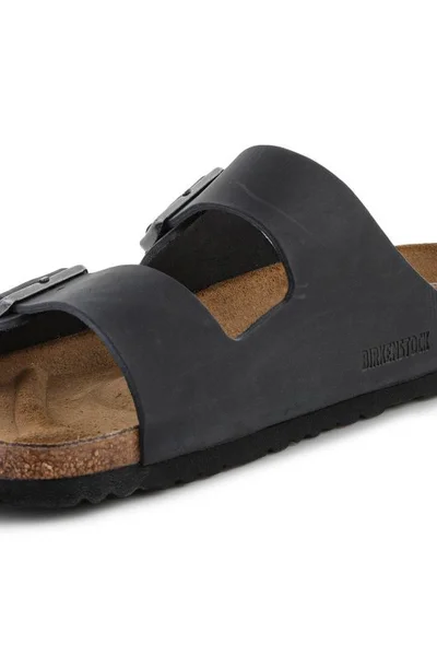 Žabky Birkenstock Arizona - Kožené s korkovou stélkou