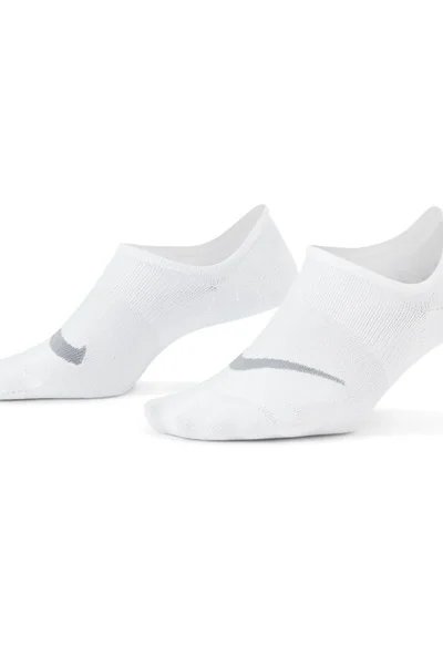 Bílé dámské kotníkové ponožky Nike Everyday Plus Lightweight 3Pak W SX5277-101