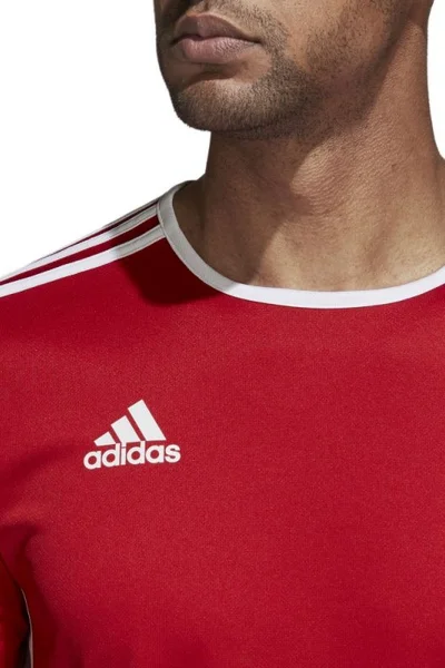 Červené pánské fotbalové tričko Adidas Entrada 18