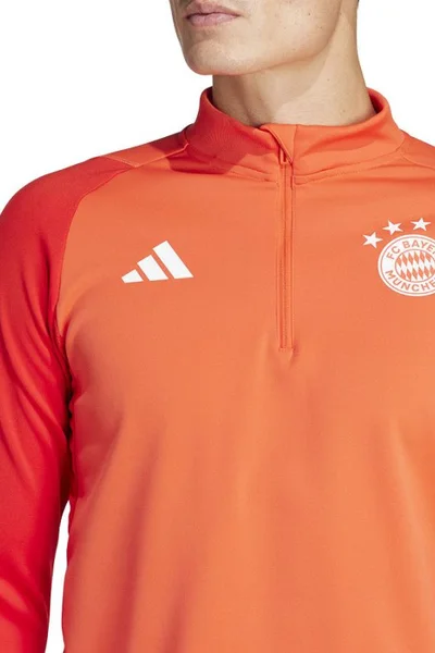 Tréninková mikina adidas FC Bayern pánská červená