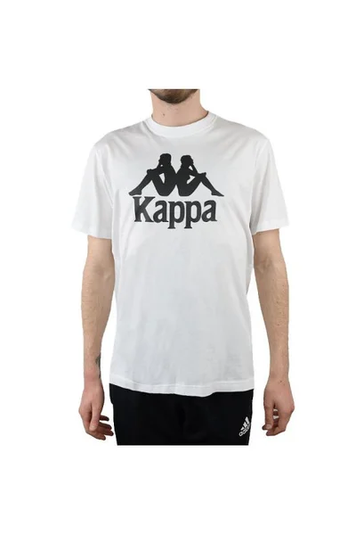 Bílé pánské tričko Kappa Caspar M 303910-11-0601