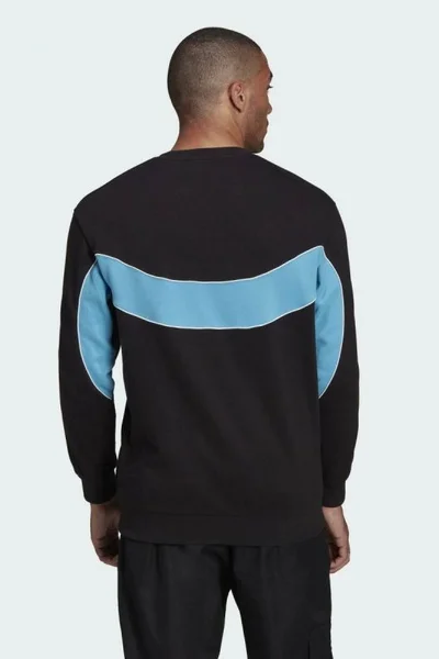 Sportovní mikina adidas Originals Crew černá pro pány