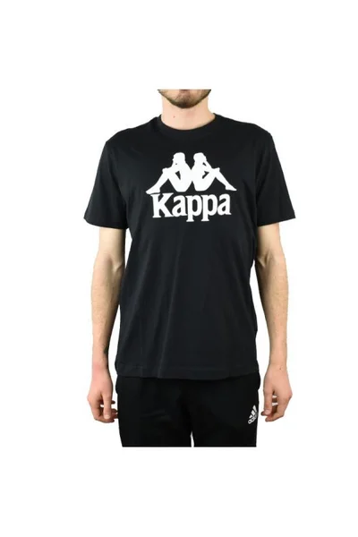 Černé pánské tričko Kappa Caspar M 303910-19-4006