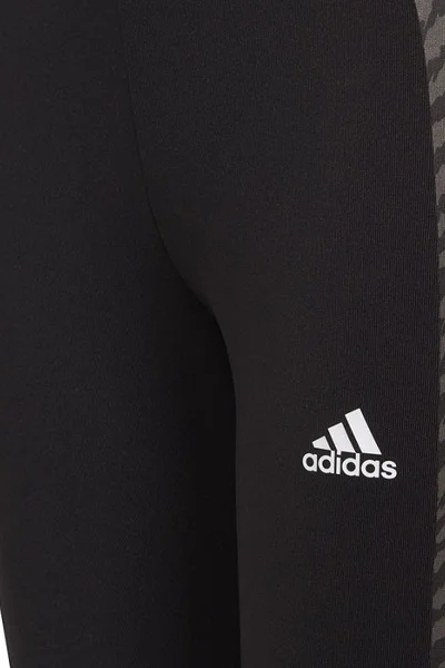 Sportovní dívčí legíny s pružným pasem - Adidas