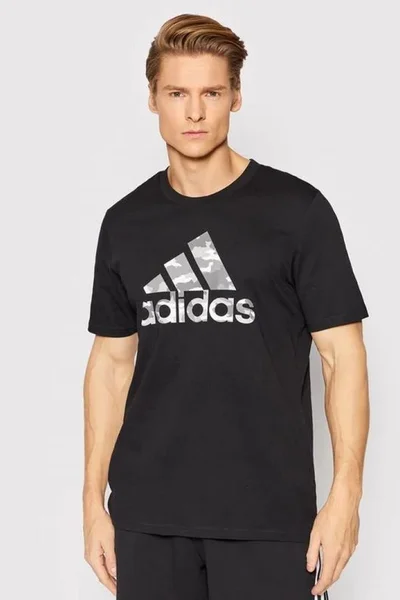 Sportovní pánské tričko ADIDAS Camo Bos G T černé