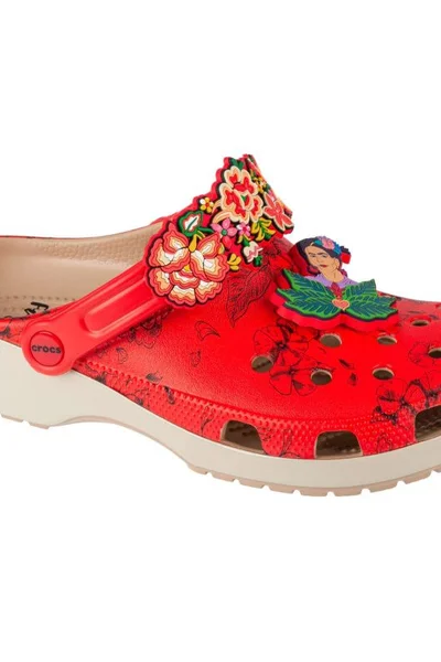 Crocs Frida Kahlo Dámské Dřeváky - Červené