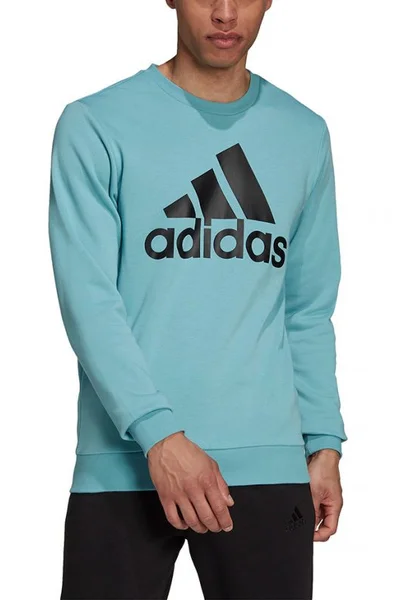 Adidas Pánská Mikina Essentials Big Logo Modrá