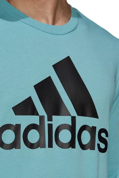 Adidas Pánská Mikina Essentials Big Logo Modrá