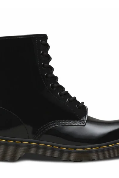 Dr Martens Černé lakované osmidírkové boty AirWair