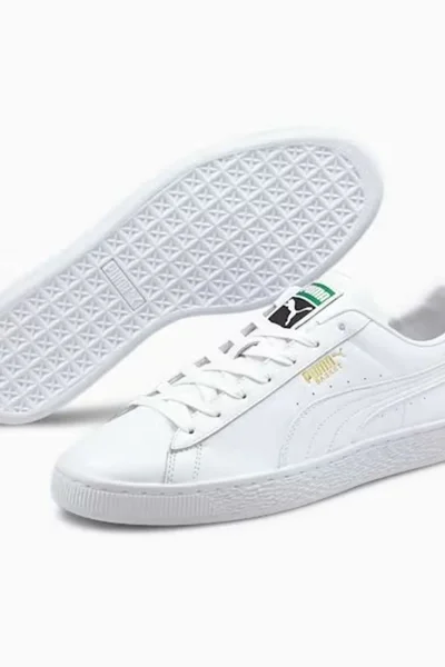 Pánské bílé boty Puma Basket Classic XXI