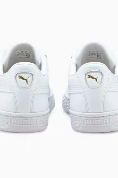 Pánské bílé boty Puma Basket Classic XXI