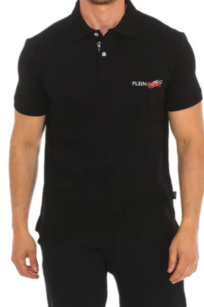 Tričko Inny Plein Sport Slim Fit Polo černé