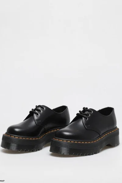 Obuv Dr Martens Quad DM255 - dámské boty v černé kůži