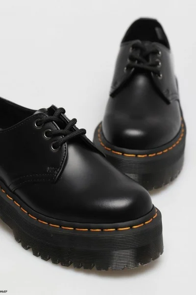 Obuv Dr Martens Quad DM255 - dámské boty v černé kůži