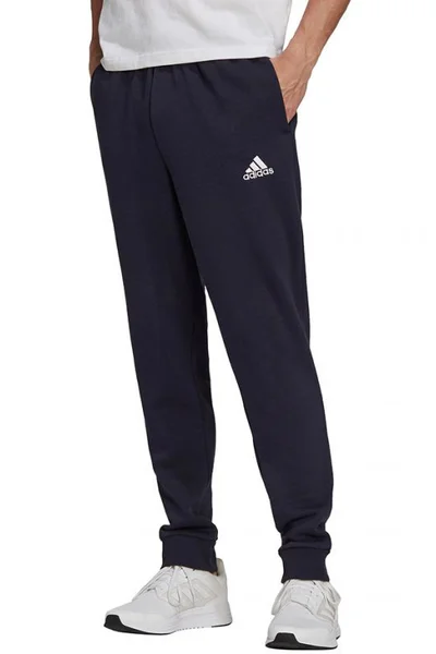 Kalhoty adidas Essentials Fleece - navy blue