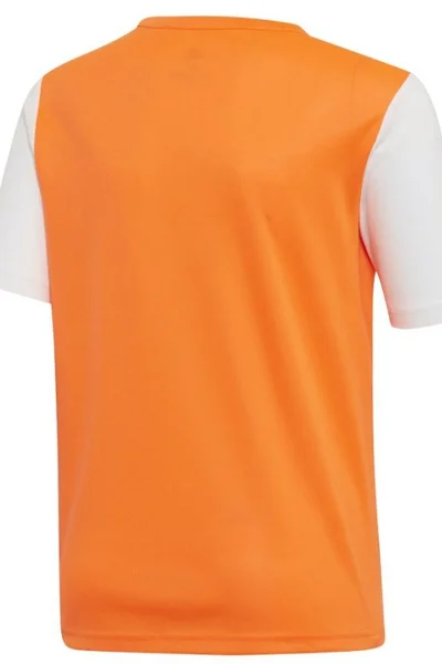 Oranžové dětské fotbalové tričko Adidas Estro 19 Jsy Y Jr DP3227