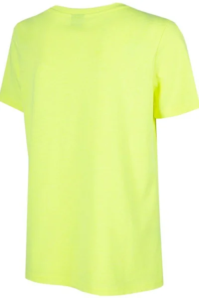 Dámské svítivě žluté tričko H4Z22TSD01945S