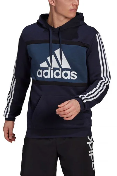 Adidas Pánská Mikina Essentials Hoodie Tmavě Modrá