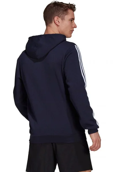 Adidas Pánská Mikina Essentials Hoodie Tmavě Modrá