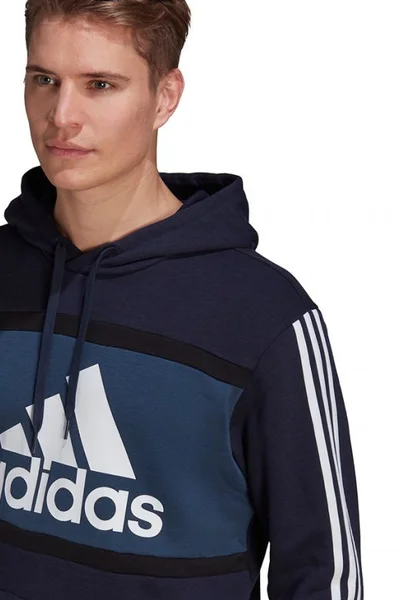 Adidas Pánská Mikina Essentials Hoodie Tmavě Modrá